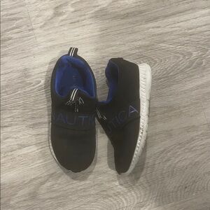 Nautica Black and Blue Casual Sneakers